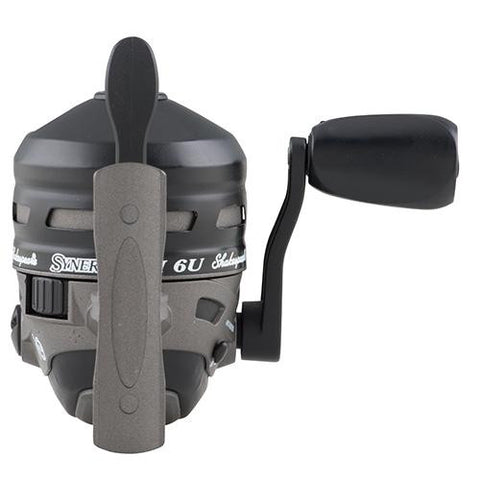 Synergy Ti Spincast Reel - 6U Reel Size, 3.4:1 Gear Ratio, 2 Bearings, 6 lb Pre-Spooled, Ambidextrous