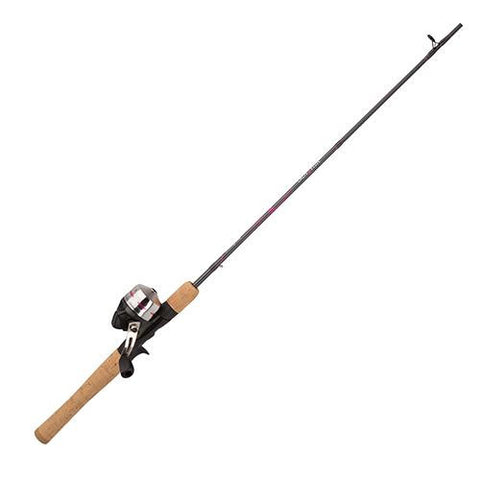 LadyFish Spincast Combo - 4'6" Length, 1 Piece Rod, 2-6 lb Line Rating, Ultra Light Power