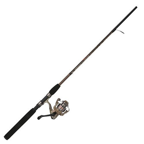 Ugly Stik Camo Spinning Combo - 25 Reel Size, 2 Bearings, 5' 2pc Rod, 4-10 lb Line Rating, Light Power