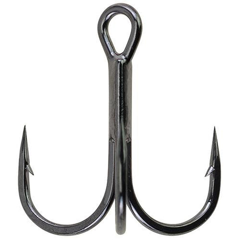 Fusion19 Treble 1x Hooks - Size 4 Hook, Black Nickel, Per 8