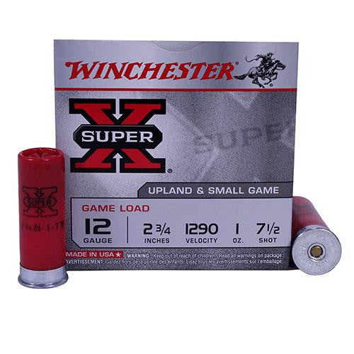 12 Gauge - Super X Game, 2 3-4", 1 oz, #7 1-2 Lead Shot, Per 25