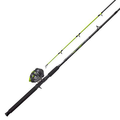 Big Cat Spincast Combo, 2.6:1 Gear Ratio, 7' 2pc Rod, 8-17 lb Line Rating