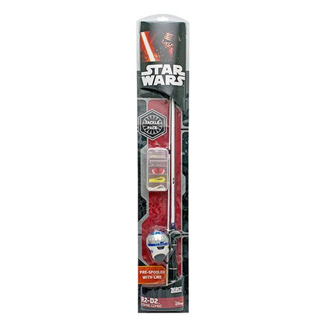 Star Wars Spincast Combo, 5'6" Length, 2 Piece Rod, 6-10 lb Line Rate