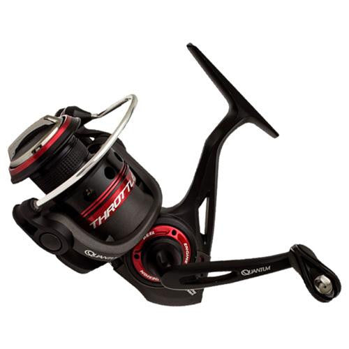 Throttle Spinning Reel - Size: 10, 5.3:1 Gear Ratio, 27" Retrieve Rate, 11 Bearings, Left Hand, Clam Pack