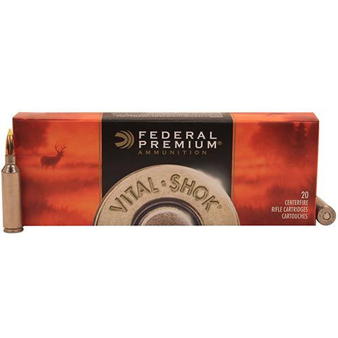 270 Winchester Short Magnum - Premium Vital-Shok, 130 Grains, Nosler Ballistic Tip, Per 20