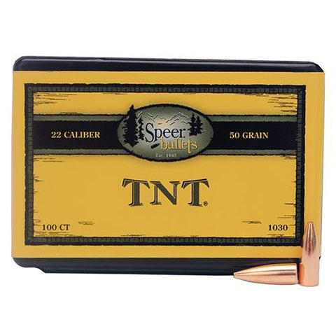 22 Caliber (.224) - 50 Gr TNT HP (Per 100)