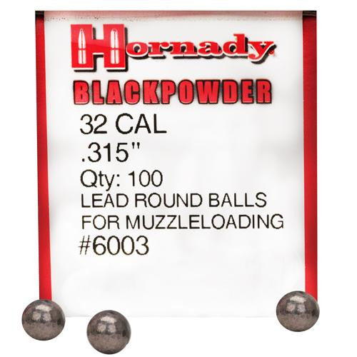 Lead Balls - .315 (32 Caliber) Per 100