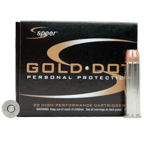 357 Magnum - 357 Mag, 158 Grain, Gold Dot Hollow Point, (Per 20)