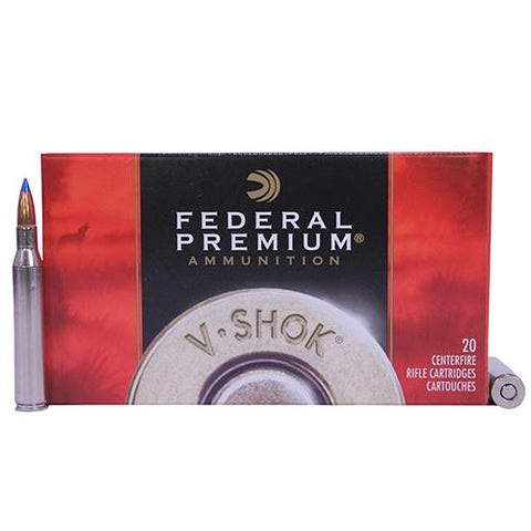 25-06 Remington - Premium V-Shok, 85 Grains, Nosler Ballistic Tip, Per 20