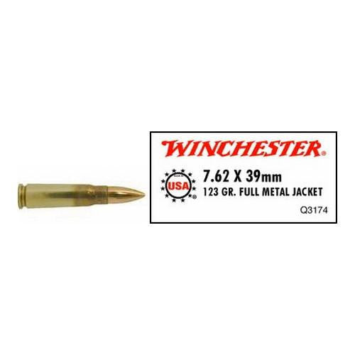 7.62x39 Soviet - USA, 123 Grains, Full Metal Jacket, Per 20