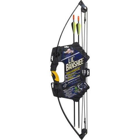 Lil' Banshee Junior Compound Bow Set - Black