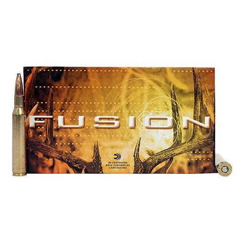 270 Winchester - Fusion, 130 Grains, Spitzer Boat Tail, Per 20