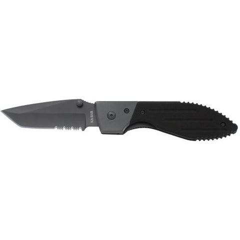 Warthog Folder - III, Tanto, Serrated Edge