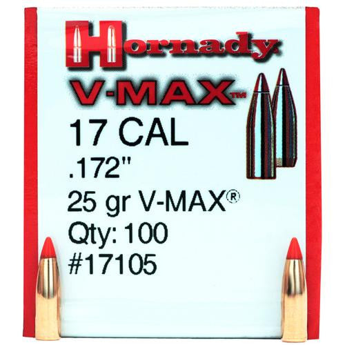 17 Caliber Bullets - 17 Caliber 25gr V-Max(100)