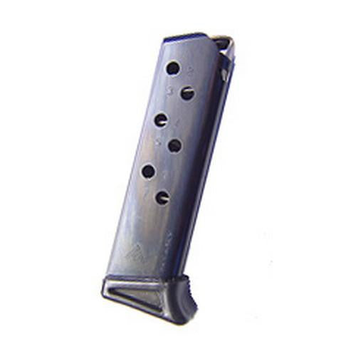 Walther PPK-S 380 Magazine - 7 Round, Finger Rest, Blue