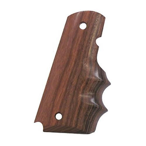 Wood Grips - Pau Ferro - Colt Government w-Finger Grooves