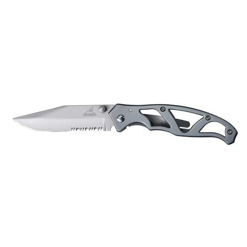 Paraframe II - Serrated Stainless Steel