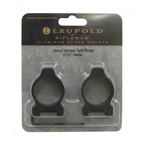 Rifleman 30mm Vertical Split Rings - 30mm Vertical Split, Matte