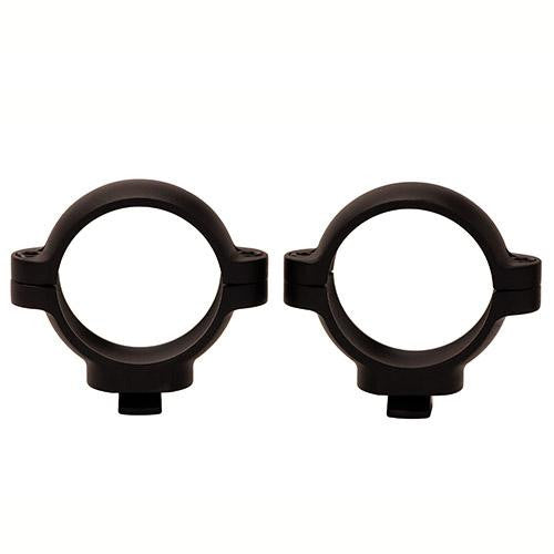 Signature Double Dovetail Rings - Medium, Matte Black