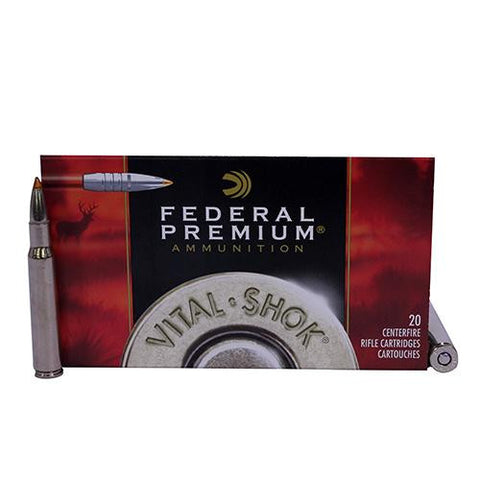 30-06 Springfield - Premium Vital-Shok, 165 Grains, Trophy Bonded Tip, Per 20