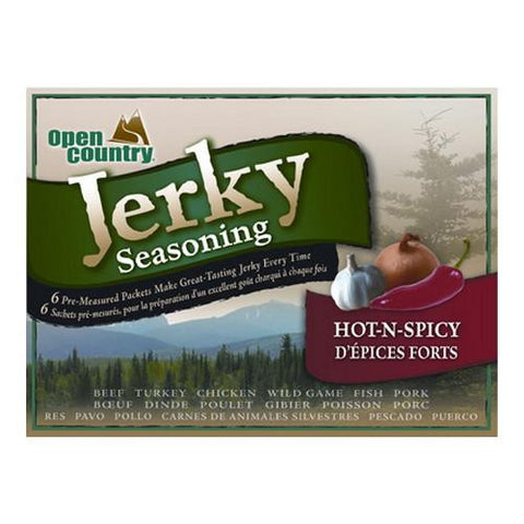 Jerky Spice - Hot & Spicy, 6 Pack