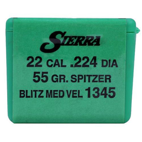 22 Caliber - Varminter, 55 Grains, Blitz, Per 100