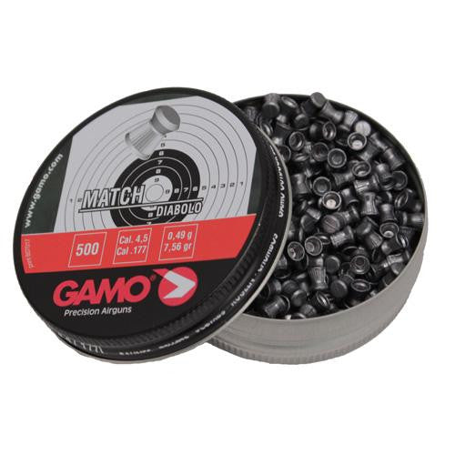 Match Pellets - Flat Nose (Per 500) .177 Caliber