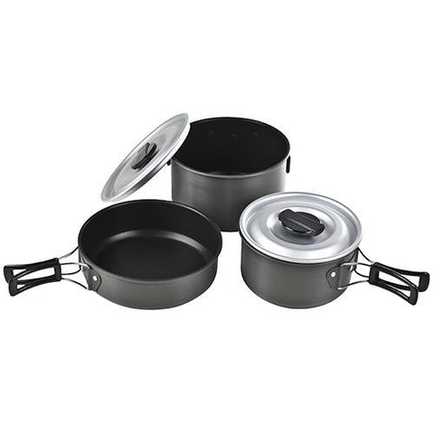 Ridge Hard Anodized Cookset - Medium