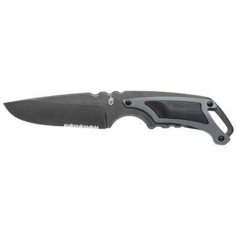 Basic Drop Point Sheath Serrated Clam