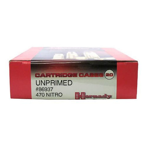 Unprimed Brass - 470 Nitro (Per 20)