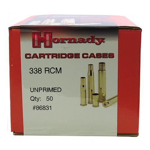 Unprimed Brass - 338 RCM (Per 50)