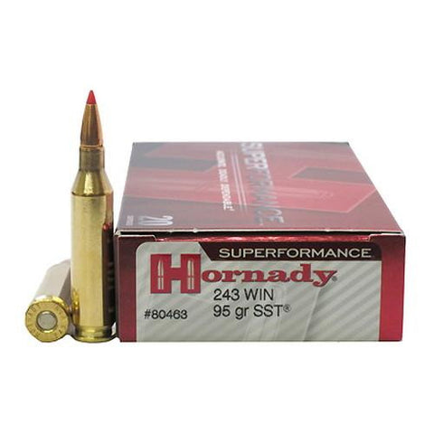 243 Winchester - Superformance, 95gr SST (Per 20)