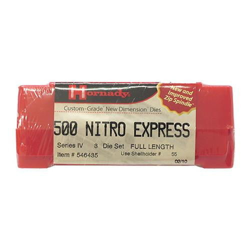 Series IV Specialty Die Set - 500 Nitro Express