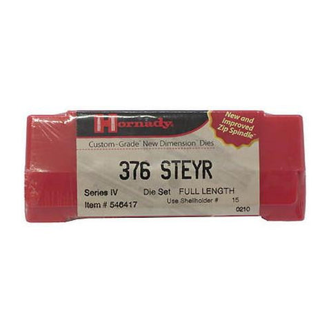 Series IV Specialty Die Set - 376 Steyr