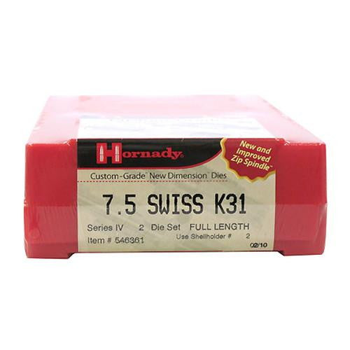 Series IV Specialty Die Set - 7.5 Swiss K31