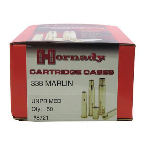 Unprimed Brass - 338 Marlin (Per 50)