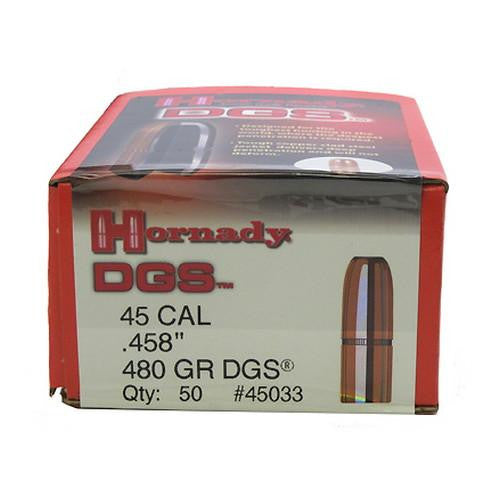 45 Caliber Bullets - .458" 480gr DGS (Per 50)