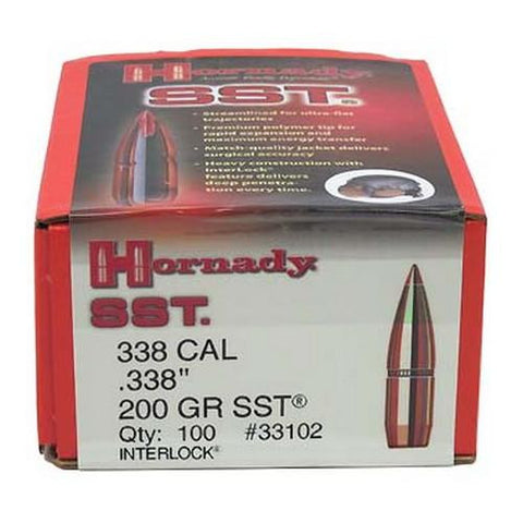 338 Caliber Bullets - 200gr SST (Per 100)