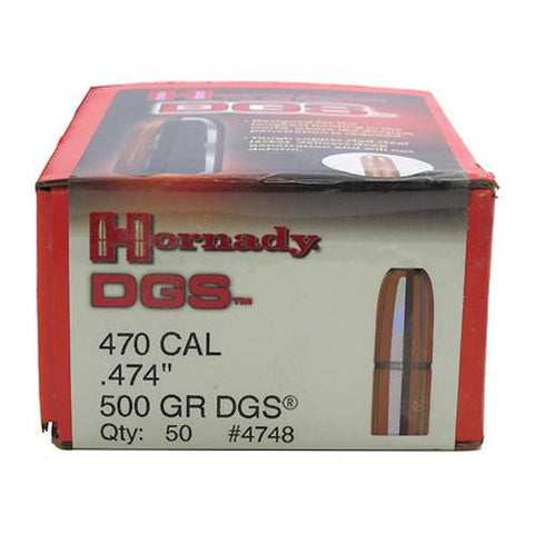 470 Caliber Bullets - .474" 500gr DGS (Per 50)