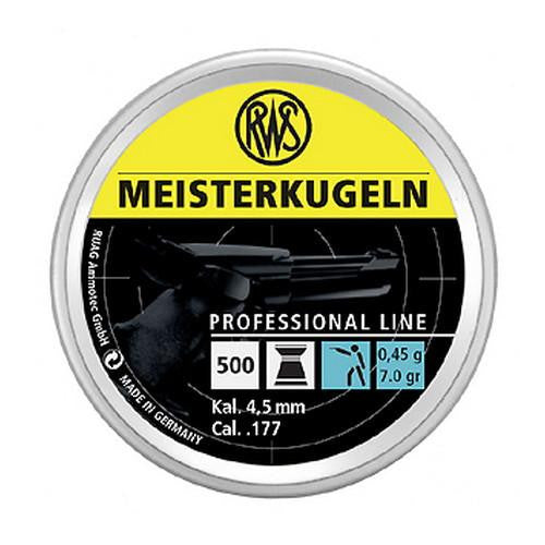 Meisterkugeln Pellets - .177, Pistol (Per 500)