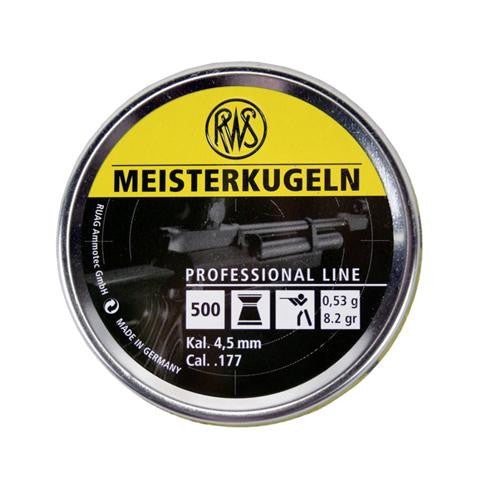 Meisterkugeln Pellets - .177, Competition(Per 500)