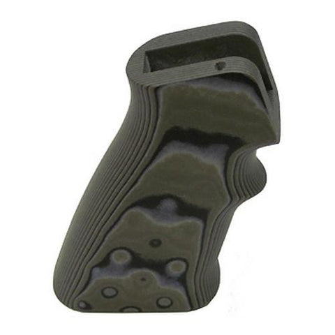 AR15 G10 Grips - Olive Drab Green Camo