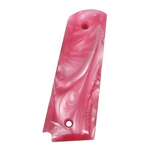 Colt Government Ambidextrous Safety Cut, Polymer Grip Panels - Pink Pearl