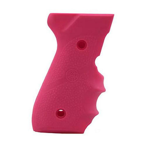 Beretta 92-96 Grip with Finger Grooves - Pink