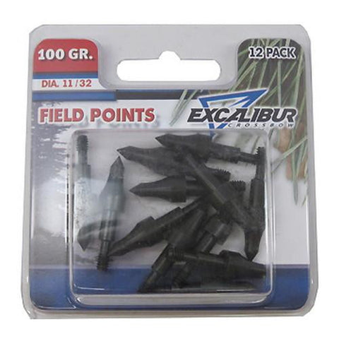 Field Points, 11-32", 12 Pack - 100 Grain