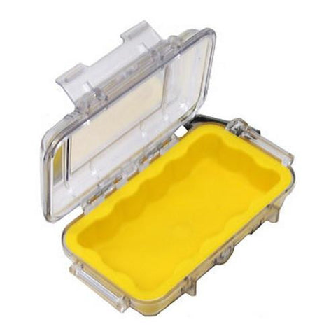 1015 Micro Case, Clear Top Yellow