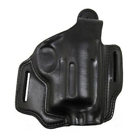 5 Black Widow Leather Holster - Black, Fits Taurus Judge 2.5" Chamber, 3" Barrel, Right Hand