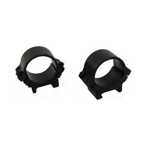 Rings, 30mm ,Matte Black, 1 Pair