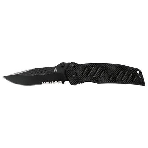 Swagger - Drop Point, Serrated Edge