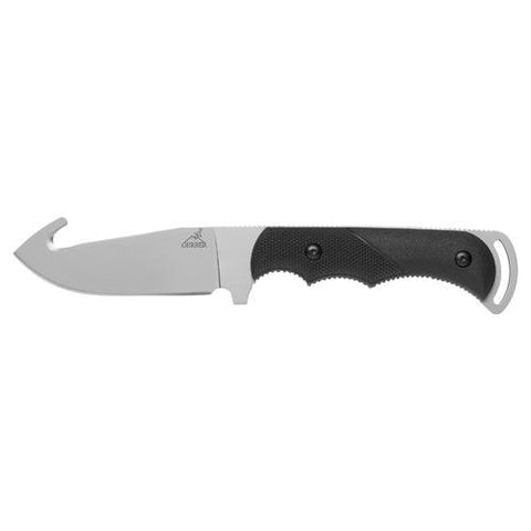 Freeman Guide Knife - Guthook, Fine Edge, Nylon Sheath, Clam Pack